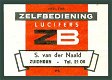 Luciferetiket Zelfbediening S. van der Naald, Zuidhorn - 1 - Thumbnail