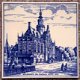 Tegeltje Stadhuis Bolsward anno 1850 - 1 - Thumbnail