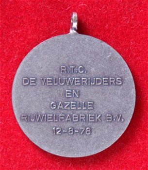 Medaille Vael-Ouwe (Dieren) / RTC Veluwerijders & Gazelle 78 - 1