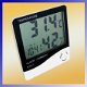 Thermometer hygrometer alarmklok tijd klok jumbo-GE00201 - 1 - Thumbnail