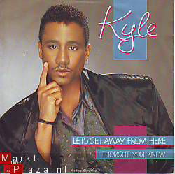 VINYLSINGLE * KYLE * LET'S GET AWAY FROM HERE * HOLLAND 7