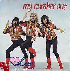 VINYLSINGLE * LUV  *  MY NUMBER ONE * FRANCE 7" *