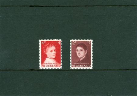 NVPH 702 en 705 Kinderzegels 1957 - 1