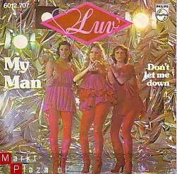 VINYLSINGLE * LUV * MY MAN * HOLLAND 7