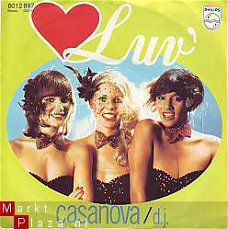 VINYLSINGLE * LUV *  CASANOVA * HOLLAND 7" *