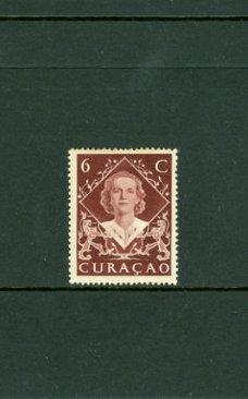 Curaçao (Curacao) NVPH 198 Inhuldiging Koningin Juliana