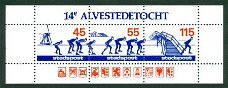 Stadspost-velletje 14e Elfstedentocht (Alvestedetocht) 1986