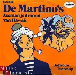 VINYLSINGLE * DE MARTINO'S * ZEEMAN JE DROOMT VAN HAWAII - 1