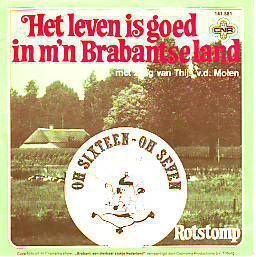 VINYLSINGLE *THIJS VAN DER MOLEN * HET LEVEN IS GOED IN M'N - 1