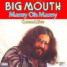 * VINYLSINGLE * BIG MOUTH *  MAMY OH MAMY * GERMANY 7" *