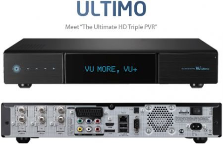 VU+ Ultimo DVB-S2 + 2x DVB-C/T Tuner, hd satelliet ontvanger - 1