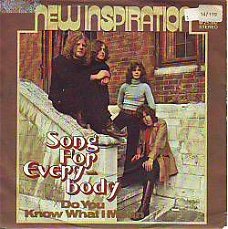 VINYLSINGLE * THE NEW INSPIRATION * SONG FOR EVERY-BODY *