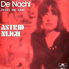 VINYLSINGLE * ASTRID NIJGH * DE NACHT * HOLLAND 7" *