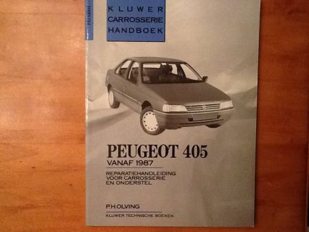 carrosseriehandboek Peugeot 405 - nr. 1