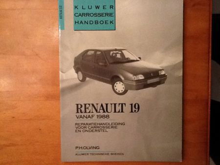 carrosseriehandboek Renault 19 - nr. 1