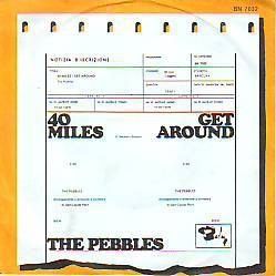 VINYLSINGLE * PEBBLES * 40 MILES * ITALY 7