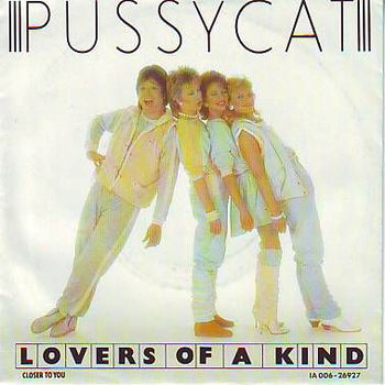 VINYLSINGLE * PUSSYCAT * LOVERS OF A KIND * HOLLAND 7