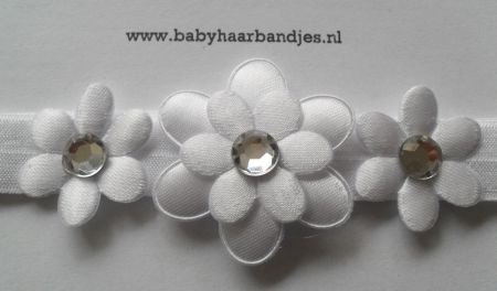 Lieve baby haarbandjes aangeboden. - 1