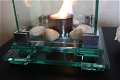Glashaard/tafelhaardje/sfeerbrander op bio-ethanol - 1 - Thumbnail