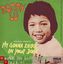 VINYLSINGLE * RONNY LU * I'M GONNA KNOCK ON YOUR DOOR * - 1