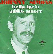 VINYLSINGLE *JOHNNY SIMONS * BELLA LUCIA * HOLLAND 7" *