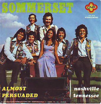 VINYLSINGLE * SOMMERSET * ALMOST PERSUADED * HOLLAND 7