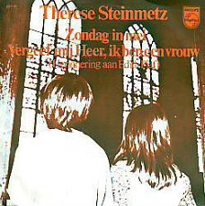 VINYLSINGLE *THÉREZE STEINMETZ  * ZONDAG IN MEI * HOLLAND 7"