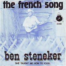 VINYLSINGLE * BEN STENEKER  * THE FRENCH SONG * HOLLAND 7" *