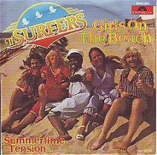 VINYLSINGLE * THE SURFERS  * GIRLS ON THE BEACH * GERMANY 7"