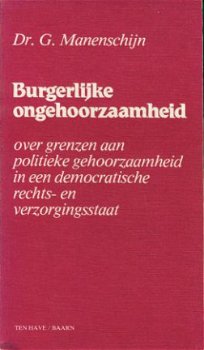 G.Manenschijn; Burgerlijke ongehoorzaamheid - 1