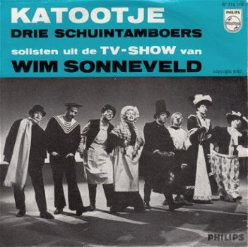 VINYL SINGLE * WIM SONNEVELD * KATOOTJE * HOLLAND 7