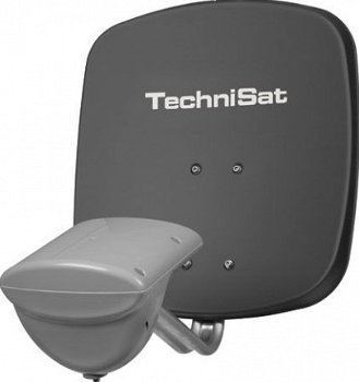 TechniSat multytenne DuoSat 4,3° single, Antraciet, schotel - 1