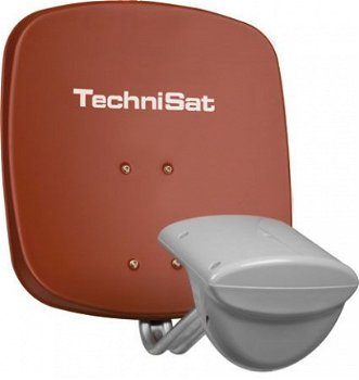 Technisat Multytenne 45 TWIN schotelantenne rood - 1