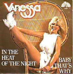 VINYLSINGLE * VANESSA * IN THE HEAT OF THE NIGHT *HOLLAND 7