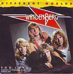 VINYLSINGLE * VANDENBERG * DIFFERENT WORLD * GERMANY 7