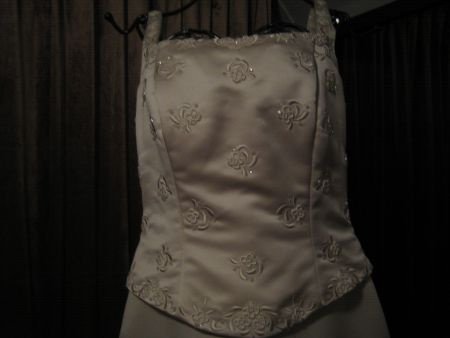 #178 Prachtige LA SPOSA trouwjurk met afknoopbare sleep - 2