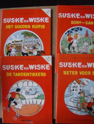 8 suske en wiske info strips - nr. 1