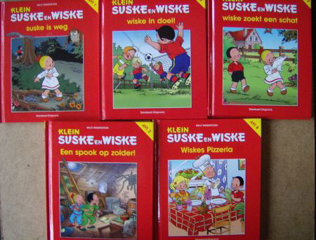 21 klein suske en wiske gekartonneerd - nr. 1