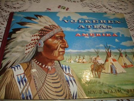 Volkerenatlas Amerika met indianen - 1