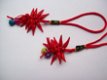 tas hanger rood met belletjes - 2 - Thumbnail