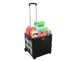 Boodschappen trolley kar opvouwbaar 25kg