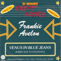 VINYLSINGLE * FRANKIE AVALON * VENUS IN BLUE JEANS * - 1