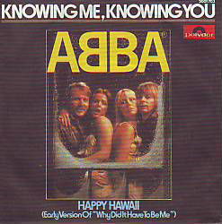 VINYLSINGLE * ABBA * KNOWING ME, KNOWING YOU * GERMANY 7