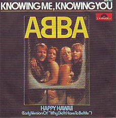 VINYLSINGLE * ABBA * KNOWING ME, KNOWING YOU * GERMANY 7"