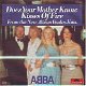 VINYLSINGLE * ABBA * DOES YOUR MOTHER KNOW * GERMANY 7