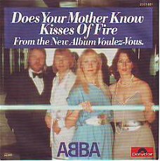 VINYLSINGLE * ABBA * DOES YOUR MOTHER KNOW  * GERMANY 7" *