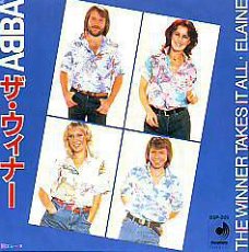 VINYLSINGLE * ABBA * THE WINNER TAKES IT ALL  * JAPAN 7" *