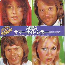 VINYLSINGLE * ABBA * SUMMER NIGHT CITY  * JAPAN 7" *
