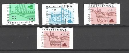 Nederland 1989 NVPH 1427a/d zomerzegels postfris - 1