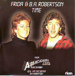 VINYLSINGLE * FRIDA & B.A. ROBERTSON (ABBA) * TIME * - 1